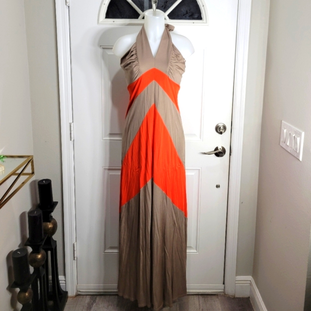 Vintage Belgravia Halter Neck Dress by Ossie Clark London UK10/US8